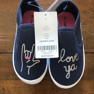 Carters Girl Shoes Size 8. NWT